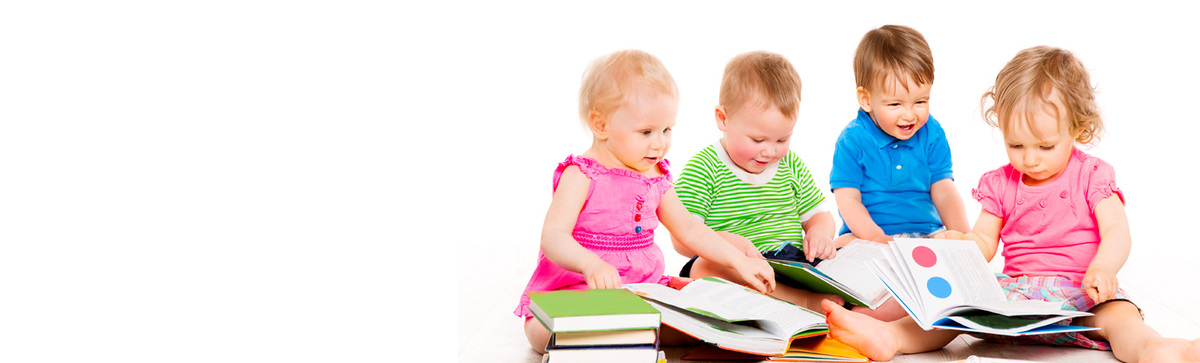 Batolata s knížkami.